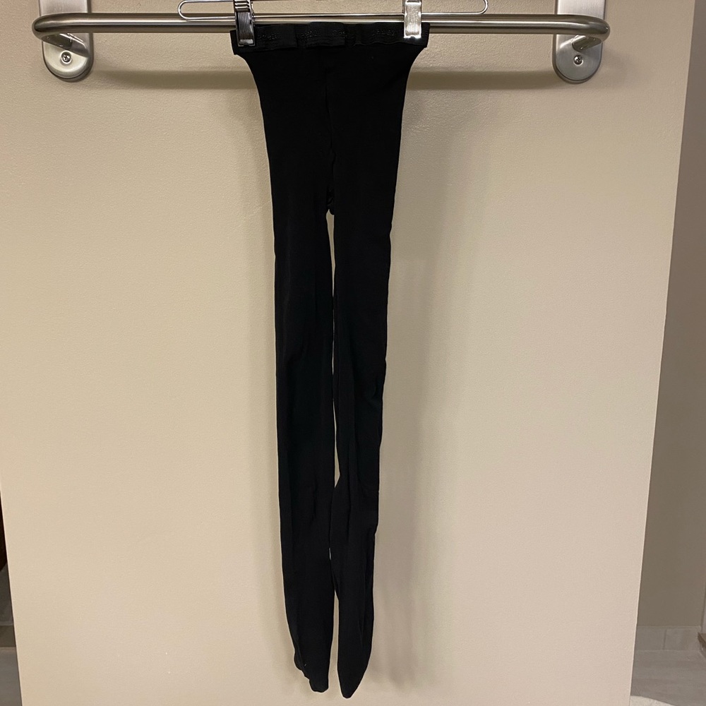 Capezio Black Footed Dance Tights